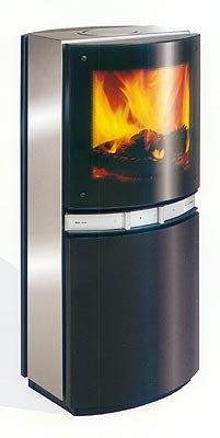 Stufe moderne nero acciaio
